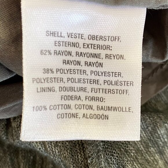 Anthropologie Meadow Rue green swing top Women's Small boho crinkle festival - Picture 10 of 10
